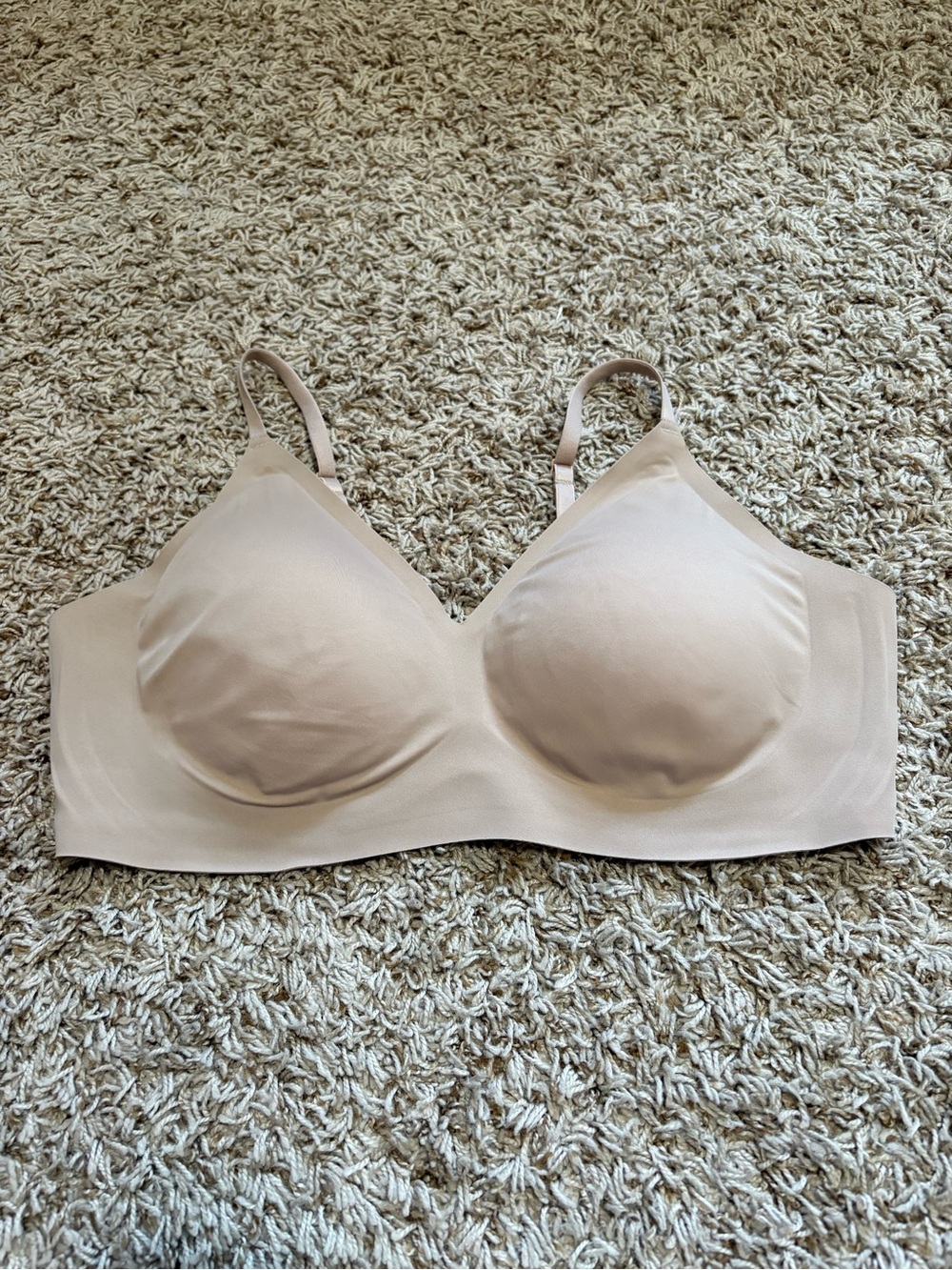 EBY Relief Bra Seamless Nude Wireless Women’s size XL